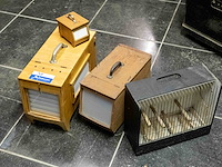 Vogelbakjes en 1 spaarpot - afbeelding 1 van  2