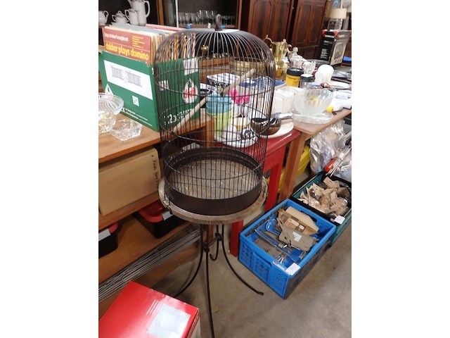 Vogelkooi op staander - afbeelding 1 van  3