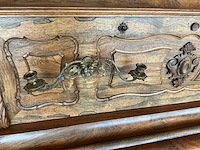 Vogelsangs antieke houten wandpiano - afbeelding 4 van  8