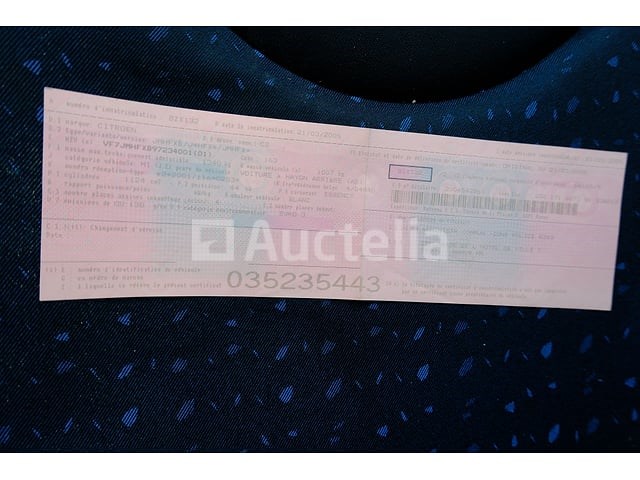 Voiture citroën c2 (2004-78,752 km)(vin: vf7jmhfxb97234001) - afbeelding 18 van  46