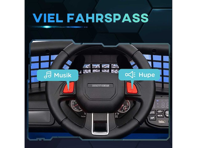 Voiture électrique pour enfants avec suspension - afbeelding 7 van  10