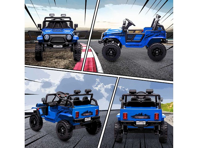 Voiture électrique pour enfants avec suspension - afbeelding 10 van  10