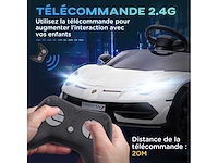 Voiture électrique pour enfants licence lamborghini aventador - afbeelding 7 van  8