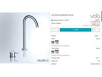 Vola - 590v - vola 590v wastafelkraan - afbeelding 6 van  6