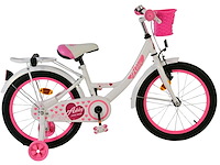 Volare ashley kinderfiets - meisje - 18 inch - wit - afbeelding 3 van  10