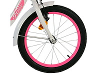 Volare ashley kinderfiets - meisje - 18 inch - wit - afbeelding 5 van  10