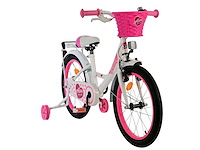 Volare ashley kinderfiets - meisje - 18 inch - wit - afbeelding 7 van  10