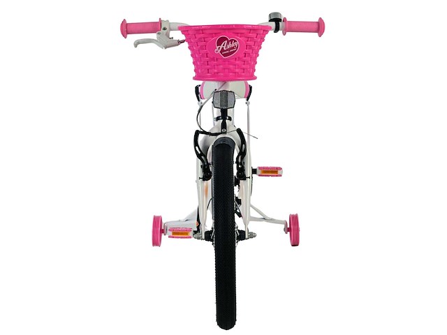 Volare ashley kinderfiets - meisje - 18 inch - wit - afbeelding 8 van  10