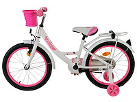 Volare ashley kinderfiets - meisje - 18 inch - wit - afbeelding 9 van  10
