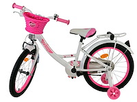 Volare ashley kinderfiets - meisje - 18 inch - wit - afbeelding 10 van  10