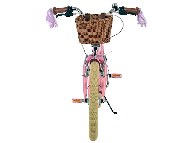 Volare blossom kinderfiets - meisje - 18 inch - roze - twee handremmen - afbeelding 8 van  10
