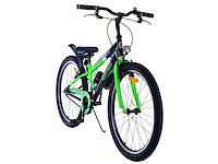 Volare sportivo kinderfiets - jongens - 24 inch - zwart groen - twee handremmen - afbeelding 2 van  9