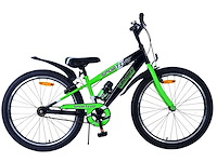 Volare sportivo kinderfiets - jongens - 24 inch - zwart groen - twee handremmen - afbeelding 3 van  9