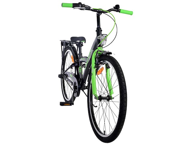 Volare thombike kids bike - jongens - 24 inch - groen zwart - 3 versnellingen - afbeelding 11 van  13