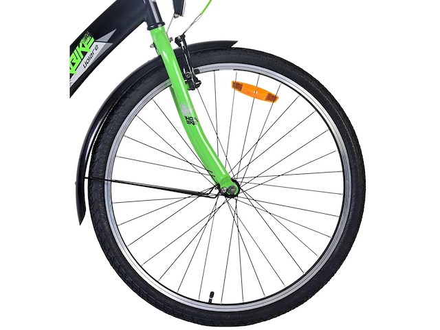 Volare thombike kinderfiets - jongen - 26 inch - zwart en groen - afbeelding 2 van  16