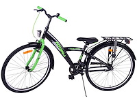Volare thombike kinderfiets - jongen - 26 inch - zwart en groen - afbeelding 6 van  16