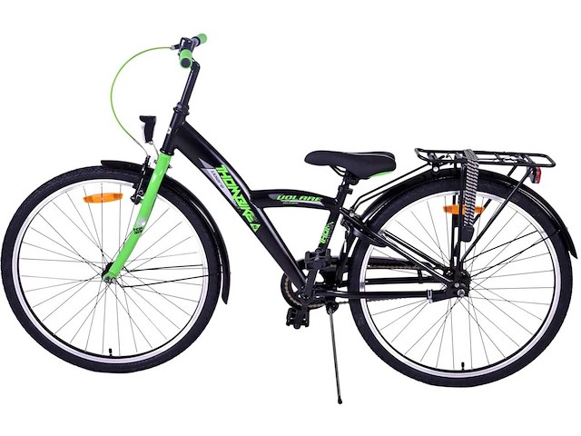 Volare thombike kinderfiets - jongen - 26 inch - zwart en groen - afbeelding 8 van  16