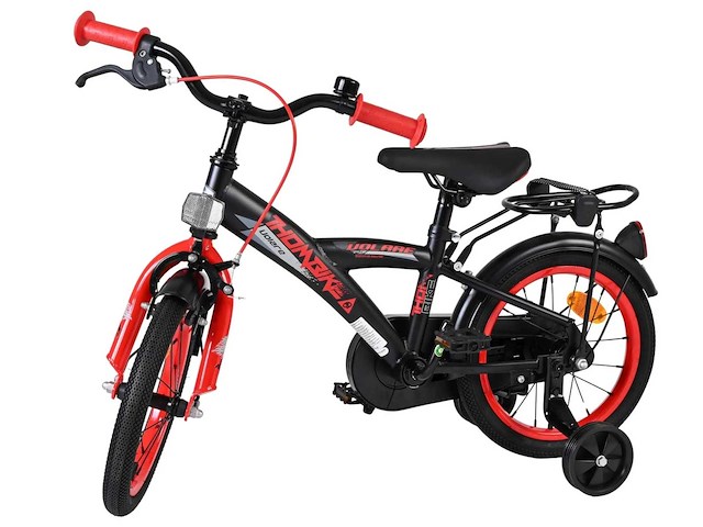 Volare thombike kinderfiets - jongens - 14 inch - zwart rood - afbeelding 5 van  7