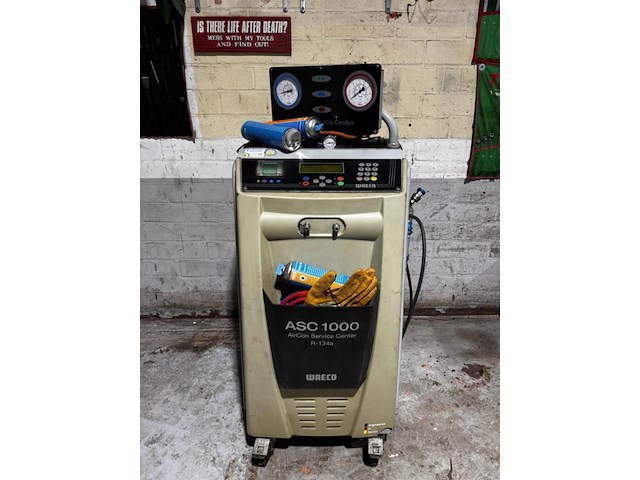 Volautomatisch aircoservicestation waeco asc 1000 aircon service center - afbeelding 1 van  6