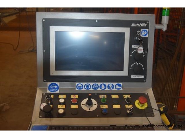Volautomatische bidirectionele beugelmachine voor draadstaal schnell coil 16 vpack 2 d cfd , bj 2023, sr nr 0682xxy549, dia 16mm, vv besturing - afbeelding 4 van  11
