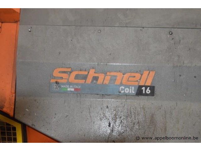 Volautomatische bidirectionele beugelmachine voor draadstaal schnell coil 16 vpack 2 d cfd , bj 2023, sr nr 0682xxy549, dia 16mm, vv besturing - afbeelding 5 van  11