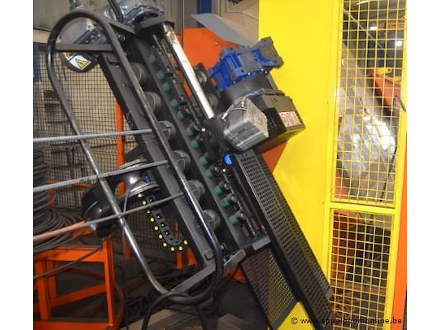 Volautomatische bidirectionele beugelmachine voor draadstaal schnell coil 16 vpack 2 d cfd , bj 2023, sr nr 0682xxy549, dia 16mm, vv besturing - afbeelding 10 van  11