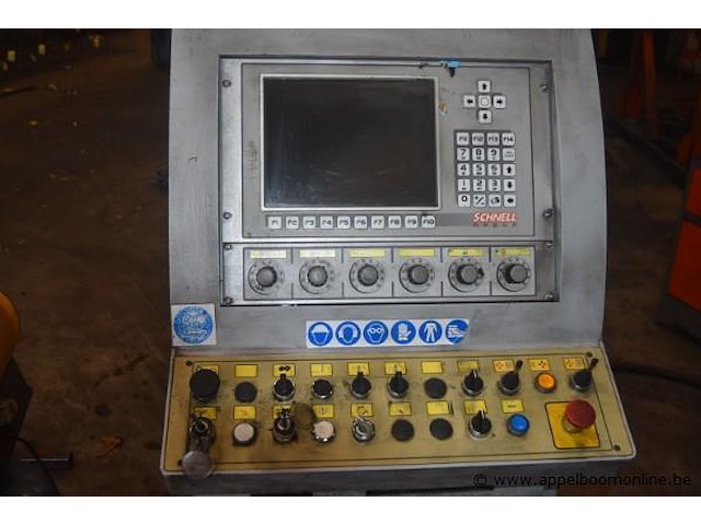 Volautomatische bidirectionele beugelmachine voor draadstaal schnell formula 14 evo, bj 2015, srnr 0650154169dia 8mm/14mm, compleet met besturing - afbeelding 4 van  11