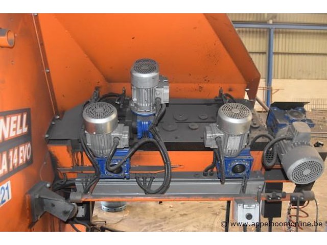 Volautomatische bidirectionele beugelmachine voor draadstaal schnell formula 14 evo, bj 2015, srnr 0650154169dia 8mm/14mm, compleet met besturing - afbeelding 9 van  11