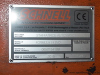 Volautomatische bidirectionele beugelmachine voor draadstaal schnell formula 14 evo, bj 2015, srnr 0650154169dia 8mm/14mm, compleet met besturing - afbeelding 11 van  11