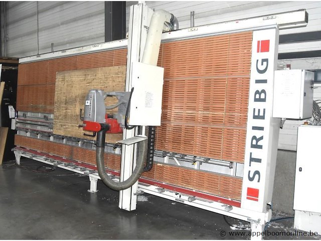 Volautomatische verticale paneelzaagmachine striebig control aku 09 6216, sr nr 43012, bj 2012 - afbeelding 1 van  5