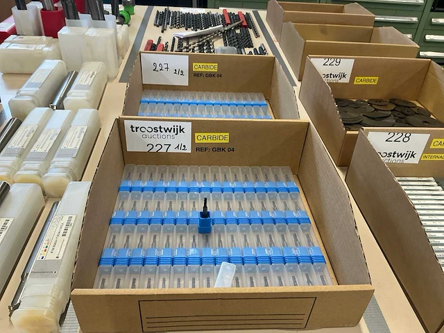 Volhardmetalen frees (130x) - afbeelding 1 van  5