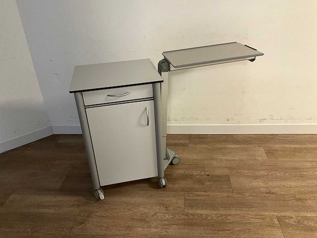 Völker uitschuifbare/uitklapbare bedtafel (2x) - afbeelding 2 van  7