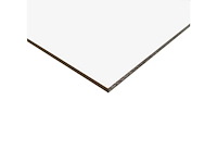Volkernplaat wit 244 x 122 - 6mm 9 platen