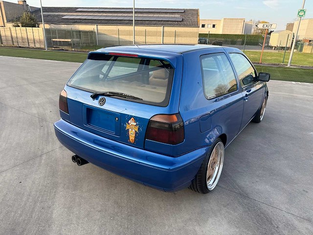 Volkswagen - 1996 - vr6 golf - golf 3 - personenauto - afbeelding 9 van  10
