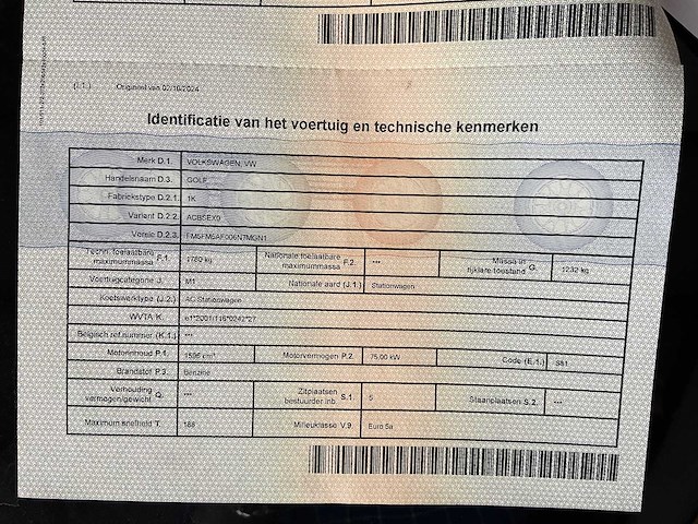 Volkswagen - 2009 - golf 6 - afbeelding 8 van  16