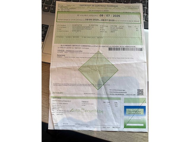 Volkswagen - 2010 - passat - personenauto - afbeelding 21 van  35