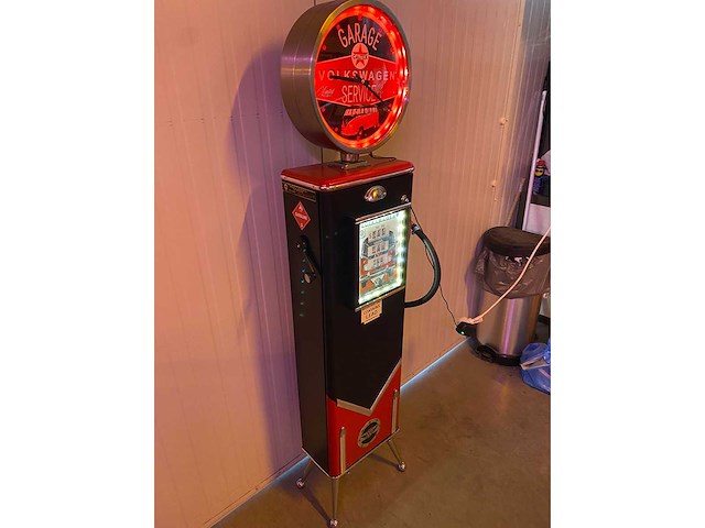 Volkswagen - benzinepomp kast - decor object - afbeelding 2 van  5