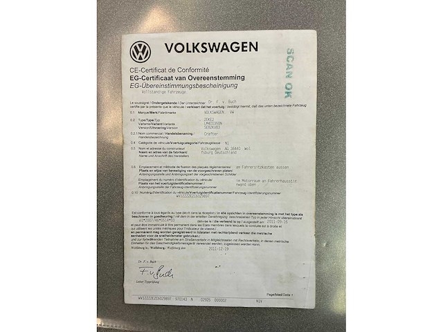 Volkswagen - crafter - - bedrijfswagen - afbeelding 26 van  32