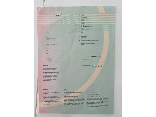 Volkswagen - crafter - 2fjz - car - 2017 - afbeelding 5 van  15