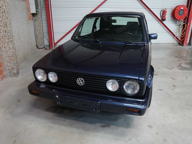Volkswagen - golf - cabriolet - golf i cabrio blauw - afbeelding 1 van  64