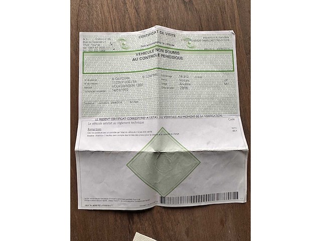 Volkswagen - kever 1200 - oldtimer - afbeelding 35 van  41