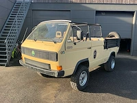 Volkswagen - transporter t3 syncro - t3 syncro doka cabriolet - oldtimer