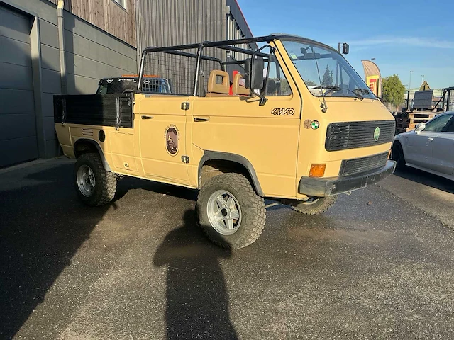 Volkswagen - transporter t3 syncro - t3 syncro doka cabriolet - oldtimer - afbeelding 23 van  43