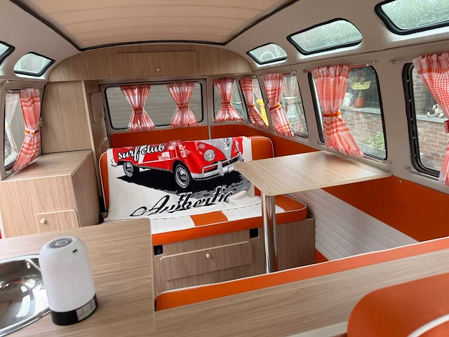 Volkswagen 2 t1 split motorhome vintage auto's > 15 benzine – 1974 – belgische kranten - afbeelding 3 van  17