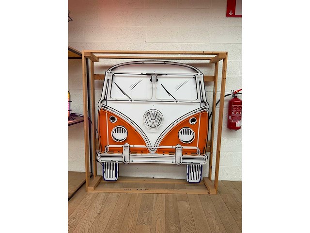 Volkswagen bulli neonbord - diverse lichte apparatuur - afbeelding 2 van  2