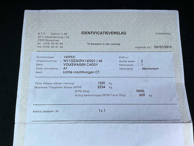 Volkswagen caddy - 40000km - afbeelding 43 van  54