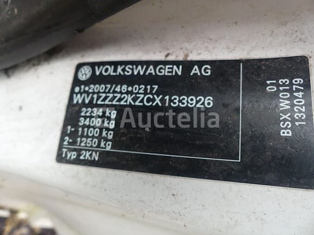 Volkswagen caddy (2012-vin:wv1zzz2kzcx133926) utility truck (voor onderdelen) - afbeelding 10 van  33
