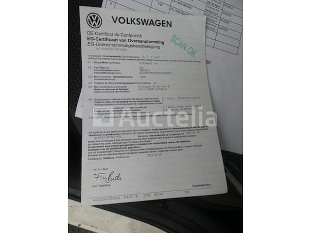 Volkswagen caddy (2012-vin:wv1zzz2kzcx133926) utility truck (voor onderdelen) - afbeelding 27 van  33