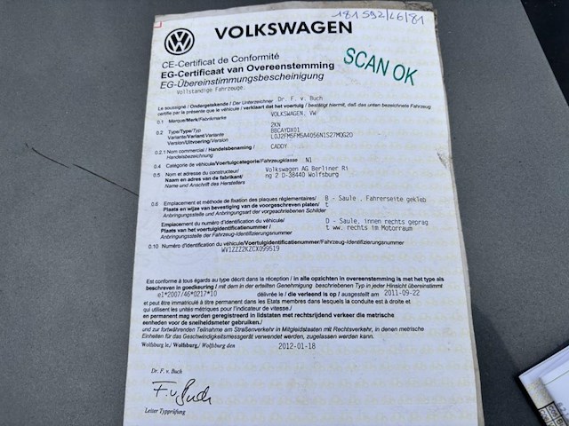 Volkswagen caddy, 2012 - afbeelding 13 van  20
