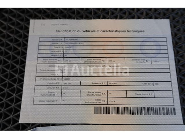 Volkswagen caddy bus (2007-101,449 km) - afbeelding 49 van  74